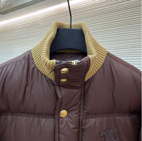 BROWN PUFFER JACKET
