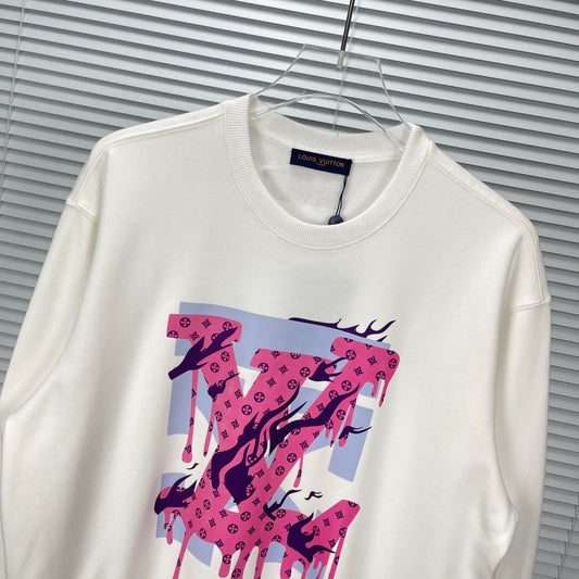 EMBROIDERED MOSAIC SWEATSHIRT