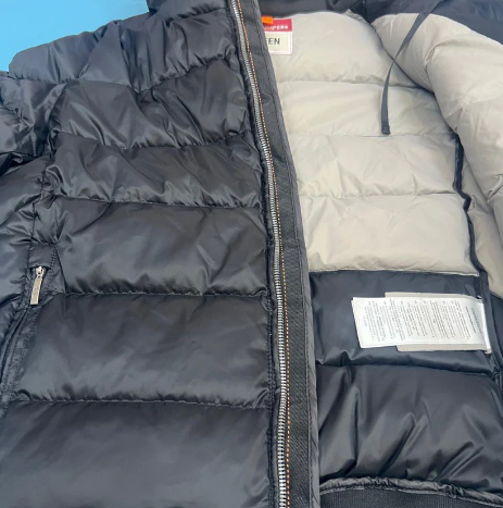 BLACK PUFFER JACKET