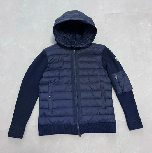 HYBRID KNIT DOWN HOODIE