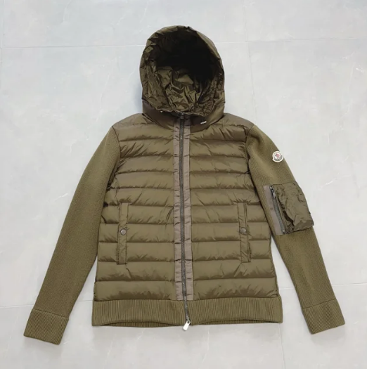 HYBRID KNIT DOWN HOODIE