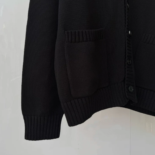 KNITTED BUTTON CARDIGAN